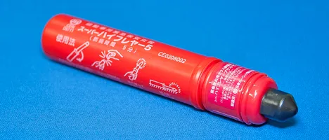 ピック付き発煙筒